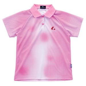 LUCENT ルーセント テニス Ladies ゲームシャツ パステルピンク XLP4652｜spg-sports