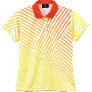 LUCENT ルーセント テニス レディース ゲームシャツ オレンジ XLP4932 オレンジ｜spg-sports