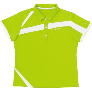LUCENT ルーセント テニス レディース ゲームシャツ ライム XLP4945 ライム｜spg-sports