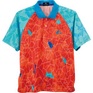 LUCENT ルーセント テニス ユニセックス ゲームシャツ オレンジ XLP8412 オレンジ｜spg-sports