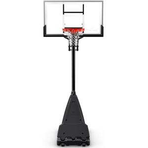 スポルディング SPALDING 【メーカー直送品】 54インチ プラチナム TFポータブル ゴール ポータブル バスケットボール バスケットゴール 庭 自宅練習 シュート