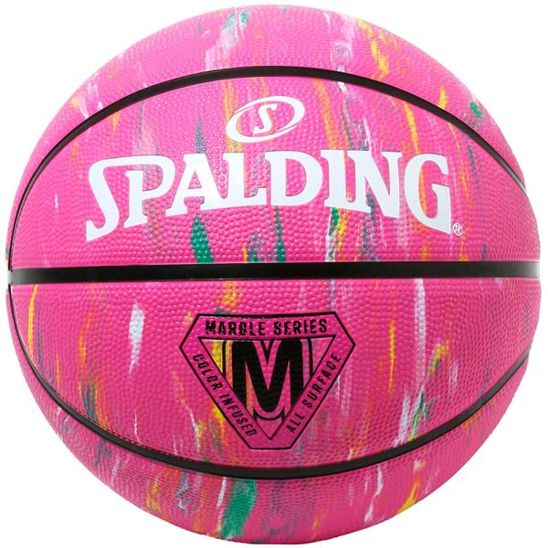 SPALDING スポルディング バスケット マーブル ピンク 6号球 84411Z ギフト