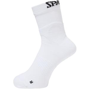 SPALDING スポルディング バスケット コンプレッションショートソックス SAS210010 ホワイト｜spg-sports