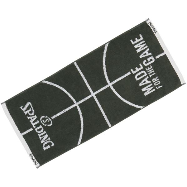 スポルディング SPALDING ジャカードタオル ボールモチーフ バスケットボール タオル オリー...