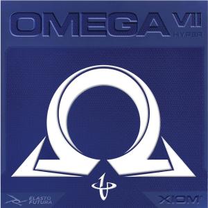 XIOM エクシオン 卓球 オメガ VII ハイパー OMEGA 7 HYPER 裏ラバー 裏ソフト ハード 非粘着 スポンジ硬度55．0 10111 レッド｜spg-sports