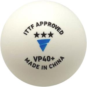 ヴィクタス VICTAS VP40+ 3スター 1ダース入 ボール 国際卓球連盟・日本卓球協会公認球 備品  015100｜SPG スポーツパレットゴトウ