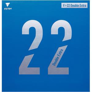 VICTAS ヴィクタス 卓球 V 22 ダブルエキストラ 裏ソフトラバー テンション系 ラバー スピン 回転 丹羽孝希選手 200070 レッド