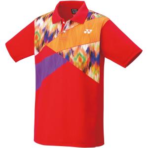 Yonex ヨネックス テニス ユニゲームシャツ 10542 サンセットレッド｜spg-sports