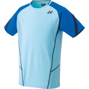 Yonex ヨネックス テニス ユニゲームシャツ シャツ UVカット 吸汗速乾 制電 メンズ レディース 10548 アクアブルー｜spg-sports
