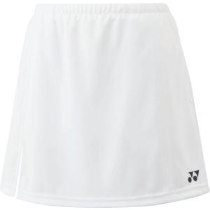 Yonex ヨネックス テニス ジュニアスカート 26046J ホワイト｜spg-sports