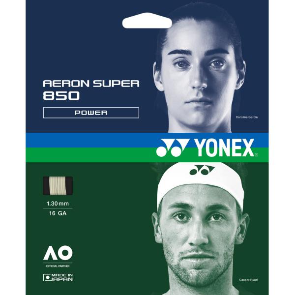 Yonex ヨネックス エアロンスーパー850 硬式テニス ガット スリング テニス ATG850 ...