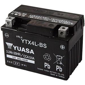 台湾ユアサ TAIWAN YUASA YTX4L-BS シールド型 バイク用バッテリー 液入充電済｜sphkk