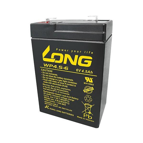 LONG ロング WP4.5-6 制御弁式鉛蓄電池
