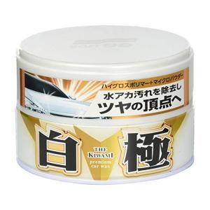 ソフト９９ SOFT99 00191 極WAX 白の極 ハンネリ ホワイトパール 200g｜sphkk