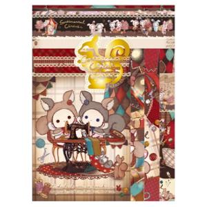 センチメンタルサーカス はし付2段ランチボックス☆月色子鹿と真夜中