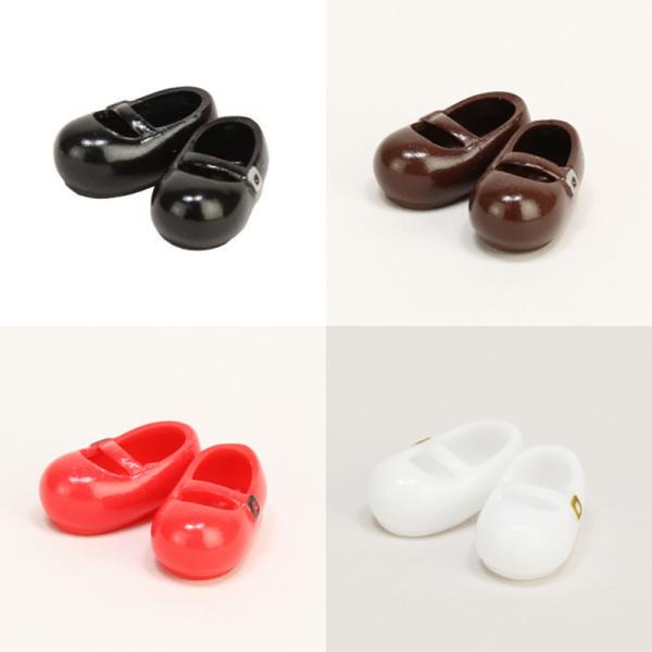 [20cmDoll・ミディブライス用]マグネット入りおでこストラップシューズ