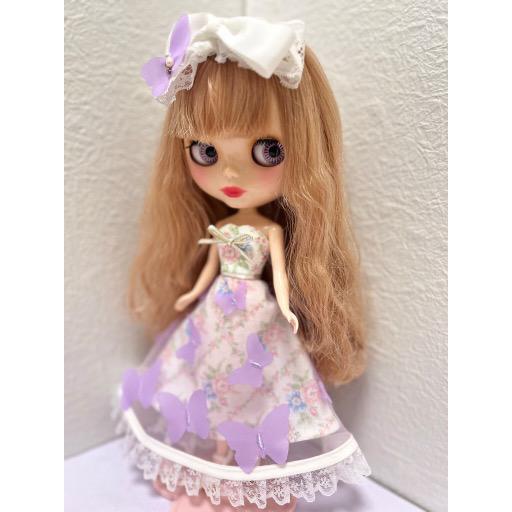 ネオブライス アウトフィット / mignonne fille「ふらわーバタフライドレスセット」