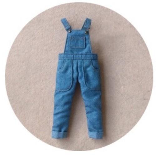 ドール・ブライス・Blythe・服[20cmDoll・ミディブライス用] 胸ポケットオーバーオール（...