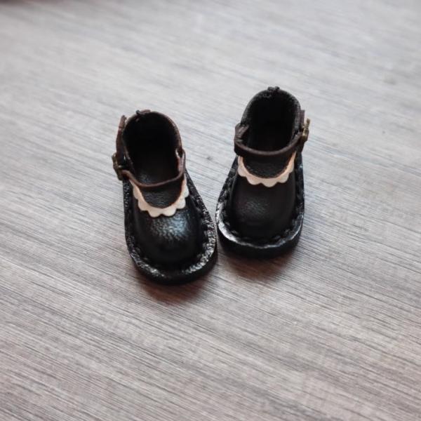 [1/6Doll・ネオブライス用]フラットカジュアルレースパンプス