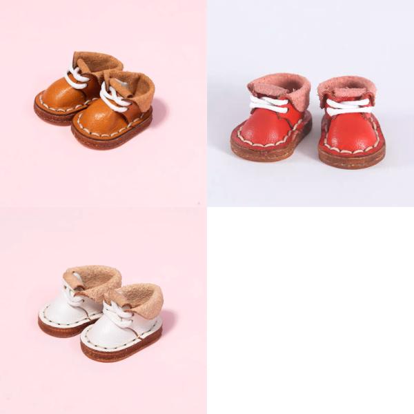 [20cmDoll・ミディブライス用]レザーブーツ