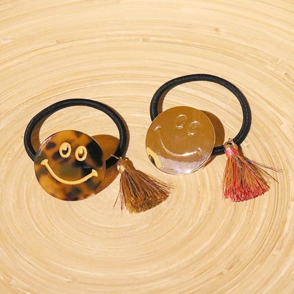 ヘアアクセサリー レディース Accommode アコモデ ハンサムスマイルヘアゴム