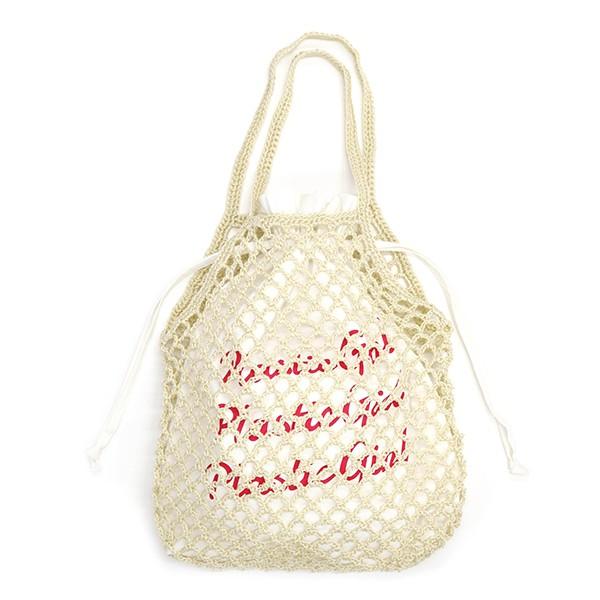 ネットバッグ メッシュバッグ Accommode アコモデ プラスチックガールクロッシェバッグ アイ...