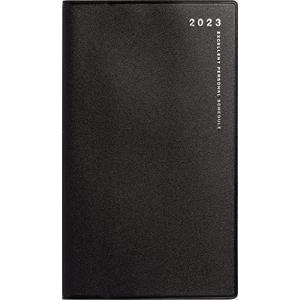 高橋 手帳 2023年 4月始まり マンスリー リベルデュオ 1 黒 No.791