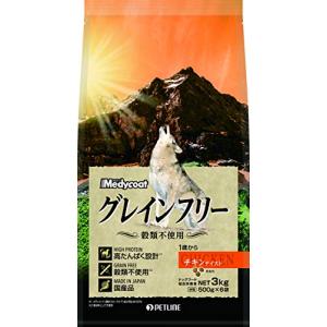 メディコート ドッグフード グレインフリー 1歳から チキンテイスト 3kg｜spices