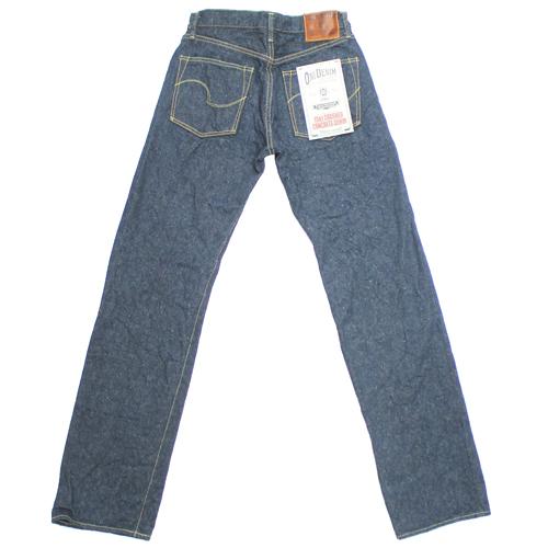 鬼デニム15ozクラッシュドコンクリートデニムジーンズレギュラーストレート「288CCD-GOLV」