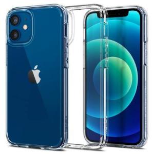 iPhone 12 mini ケース Spigen ウルトラ・ハイブリッド 5.4インチ 対応 クリアカバー 米軍MIL規格取得 衝撃吸収 Qi充電 ワイヤレス充電シュピゲン