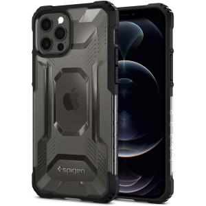 iPhone 12 / iPhone 12 Pro ケース Spigen ニトロ・フォース 6.1インチ 対応 半透明 米軍MIL規格取得 衝撃吸収 Qi充電 ワイヤレス充電 シュピゲン ACS02637
