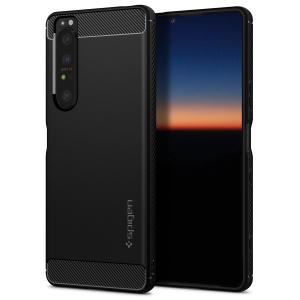 Xperia 1 III ケース Spigen ラギッド・アーマー 耐衝撃 ストラップホール付き エクスペリア1 iii マーク3 シュピゲン ACS02841