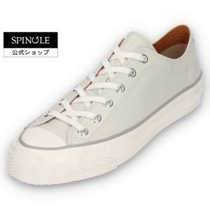 SPINGLE (スピングル) SP-1305 Ivory アイボリー メンズ レディース スニーカー レザースニーカー カンガルーレザー 日本製 広島