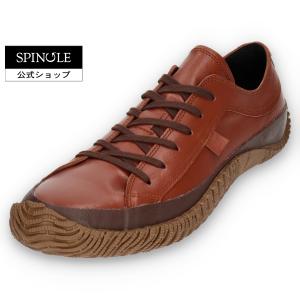 SPINGLE (スピングル) SP-110 Red Brown レッドブラウン メンズ レディース スニーカー レザースニーカー カンガルーレザー  日本製 広島
