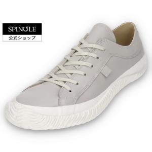 SPINGLE (スピングル) SP-110 Light Gray ライトグレイ メンズ レディース スニーカー レザースニーカー カンガルーレザー 日本製 広島