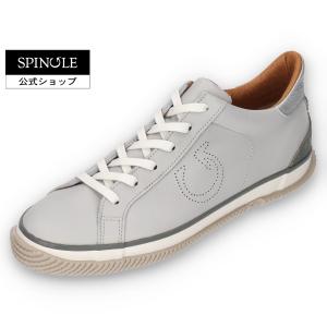 SPINGLE (スピングル) SP-1050 Gray グレー メンズ レディース スニーカー レザースニーカー カンガルーレザー 日本製 広島