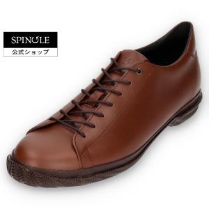 SPINGLE (スピングル) SP-6140 Light Brown ライトブラウン メンズ スニーカー ビジネススニーカー レザースニーカー 茶 日本製 広島
