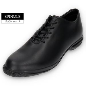 SPINGLE (スピングル) SP-6601 Black ブラック メンズ スニーカー ビジネススニーカー レザースニーカー ゴアテックス 防水 黒 日本製 広島