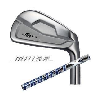 三浦技研 TC-101 Forged #5〜PW 6本組 プロジェクトX LZ (PROJECT X LZ)(トゥルーテンパー社製)(ミウラクラフトマンワールド登録店)(MIURA)