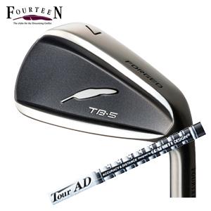 特注カスタム フォーティーン TB-5 FORGED BLACK Edition #6〜PW 5本組...