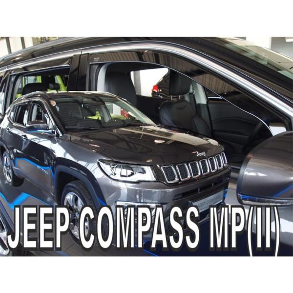JEEP コンパス(M624) ドアバイザーF＆Rset【Team HEKO/ヘコ製】