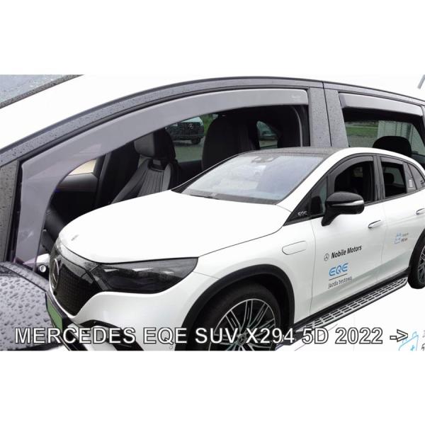 M.ベンツ EQE(X294)/SUV ドアバイザーF＆Rset【Team HEKO/ヘコ製】