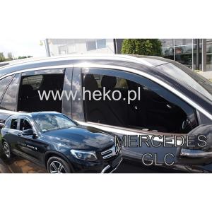 純正品 ベンツ GLCクラス X254 サイドバイザー ドアバイザー 前後 左右