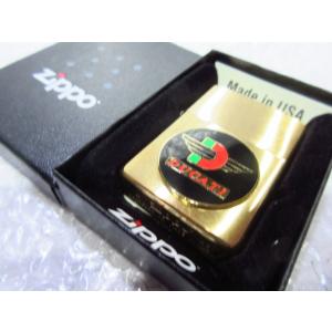 カワサキ Zippo/真鍮製ジッポライター・ゴールド Kawasaki 【type3
