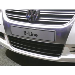 VW ゴルフ7/7.5 フロントグリルエンブレム/Rロゴ(ブラック)【core OBJ