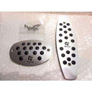 MINI R55/R56・F55/F56 ATペダルカバーset 【3D-Design】