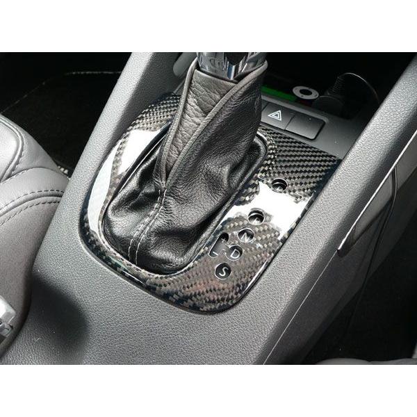 VW ゴルフ5/ゴルフ6 シフトゲートパネル/BKカーボン 【Halt Design】