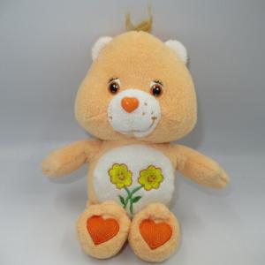 2002年★Care Bears★ケアベア★ラブアロットベア★Friend Bear★２３cm★ぬいぐるみ★人形｜spiral-toy