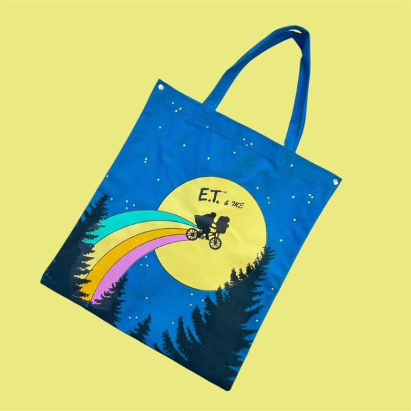 1982年★80's★E.T.★映画★イーティー★トートバッグ★人形★フィギュア★ぬいぐるみ★ビンテ...
