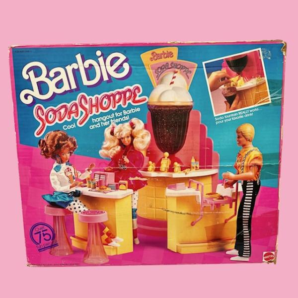1988年★80's★Barbie★バービー★SODA SHOPPE★ソーダショップ★プレイセット★...